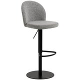 Actona Crna/siva barska stolica podesive visine (visine sjedala 55 cm) Patricia – Cijene