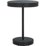  Vrtni stol crni 75,5 x 106 cm od poliratana | shoptok.hr
