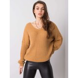Och Bella Sweater-TW-SW-BI-19710.11-camel | Shoptok.si