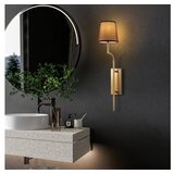 Opviq vall lamp zidna zlatno - braon lampa lumora 15332 | ePonuda.com