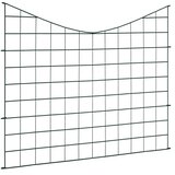  Set vrtnih ograda s donjim lukom 77,5 x 64 cm zeleni | Eponuda.ba