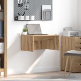  Stol za zid Umjetnički hrast 60 x 45 x 30 cm Konstruirano drvo | shoptok.hr