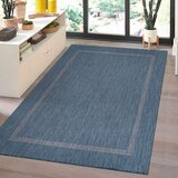 Novel ravno tkana preproga relax 160/230 cm tkano modra | Shoptok.si