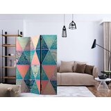  Paravan u 3 dijela - Oriental Triangles [Room Dividers] 135x172 | shoptok.hr