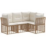 Set vanjskih sofa Prirodna Poliester | shoptok.hr