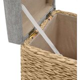  2-dijelni set taburea od morske trave sivi | shoptok.hr