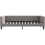  Izvlečna dnevna postelja s predali taupe 100x200 cm blago | Shoptok.si