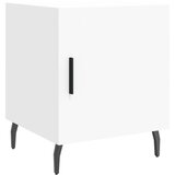  Noćni ormarići 2 kom bijeli 40 x 40 x 50 cm konstruirano drvo | shoptok.hr