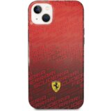 Ferrari silikonski ovitek Scuderia FEHCP14MEAOR za iPhone 14 Plus - rdeč | Shoptok.si