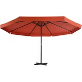  Vrtni suncobran s aluminijskom šipkom 500 cm boja cigle | shoptok.hr