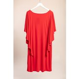 Fenzy Plus Size Haljina Od Viskoze, Crvena | shoptok.hr