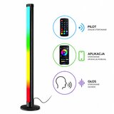RGB LED Corner Floor Lamp Music Mode Remote Control App 90cm | Eponuda.ba