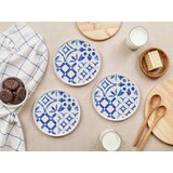 Hermia Set dezertnih tanjira, 6 komada, Plavi Cene