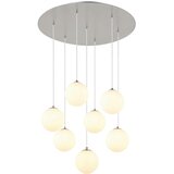 Globo 56140-7H - LED luster na sajli RIHA 7xG9/3,5W/230V bela Cene