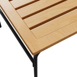 Set vrtnih stolića za kavu 2 kom smeđe-crni čelični | shoptok.hr
