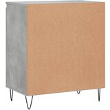  Komoda siva boja betona 60x35x70 cm od konstruiranog drva Slike