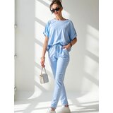Resti Women's cotton set with short sleeves and straight pants | shoptok.hr