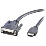 Roline DVI/HDMI kabel DVI-D 18+1-polni vtič, HDMI-A vtič 1.00 m črna 11.04.5519 zaščiten, primeren za obojestranski priključek DVI kabel, (20410866) | Shoptok.si