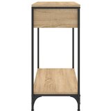  Konzolni stol boja hrasta 75 x 34 5 x 75 cm konstruirano drvo | shoptok.hr