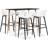  5-dijelni barski set crno-bijeli | shoptok.hr