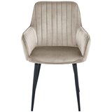  SOLDEN stolica - tamnobež baršun / crne noge x 1 | shoptok.hr