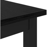  Stol Crni hrast 100 x 50 x 76 5 cm Inženjerska drva i čelik | shoptok.hr