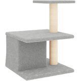  Penjalica za mačke sa stupovima za grebanje svjetlosiva 48 cm | Eponuda.ba