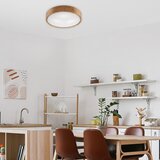  Brilagi - LED RGBW prigušiva stropna svetiljka CARVALHO 3xE27/15W/230V Wi-Fi hrast prečnika 47,5 | Eponuda.com