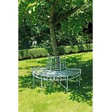 Garden Pleasure Bijela metalna vrtna klupa Varda - | shoptok.hr