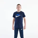 Nike Majica 'Futura' plava / mornarsko plava / bijela