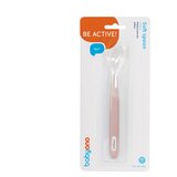 BabyOno Silikonska mekana žlica, roza | shoptok.hr
