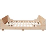 vidaXL Okvir kreveta bez madraca 200 x 200 cm od masivne borovine | shoptok.hr