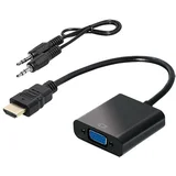 HDMI signal to VGA video signal converter