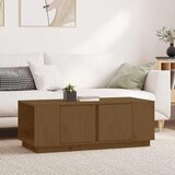  Stolić za kavu boja meda 110 x 50 x 40 cm od masivne borovine | shoptok.hr