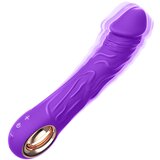 SuperLove Realistic Powerful G-Spot Vibrator Purple Cene
