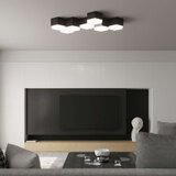  Sollux SL.1061 - Plafonsko svetlo SUNDE 2xE27/60W/230V 15,5 cm crno | Eponuda.com