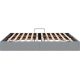  Otomanski krevet s pohranom Svijetlo siva 180 x 200 cm tkanina | shoptok.hr