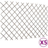  Rešetkaste ograde od vrbe 5 kom 180 x 120 cm | shoptok.hr
