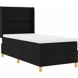 s opruga kutije s LED trakama Crna 100 x 200 cm tkanina | shoptok.hr