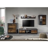 MID.YOU Dnevni Regal Jam, Videz Starega Lesa, 4-Delni | Shoptok.si