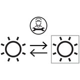 XXXL stenska led-svetilka allure //3000 k// | Shoptok.si