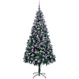  Umjetno božićno drvce Zelena 210 cm PVC i Čelik i Plastika | shoptok.hr