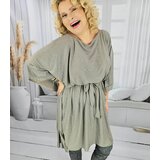 Pri Brocade Butterfly Tunic Dress tied at the waist ELENA | shoptok.hr