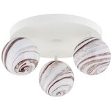  argon 6291 - plafonsko svetlo fabio 3xE14/7W/230V alabaster bela | Eponuda.com