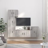 vidaXL Komplet TV omaric 5-delni siva sonoma inženirski les | Shoptok.si