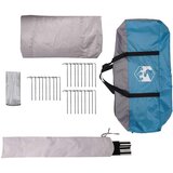  Teepee šator s krovom Plava i siva 600 x 600 x 347 cm | shoptok.hr