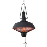 Sunred Viseči grelnik Indus 2100 W halogenski črn RSH16, (20770582) | Shoptok.si