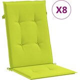  Sklopive stolice s jastucima, 8 kom., masivno tikovino | shoptok.hr