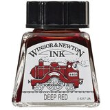 WINSOR & NEWTON Tinta za crtanje (Duboko crvene boje, 14 ml, Boca) | shoptok.hr