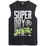 Superdry Majice brez rokavov Débardeur Photographic Logo Črna Cene